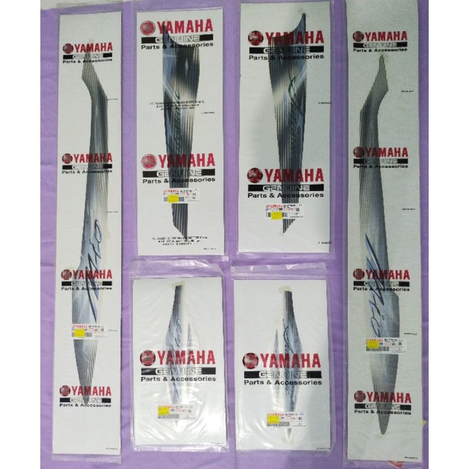 Genuine Part Striping List Stiker Yamaha Mio smile sporty 2011 Putih Original Ori asli