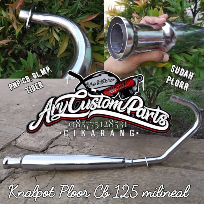 knalpot cb 125 ntd atau corbi
