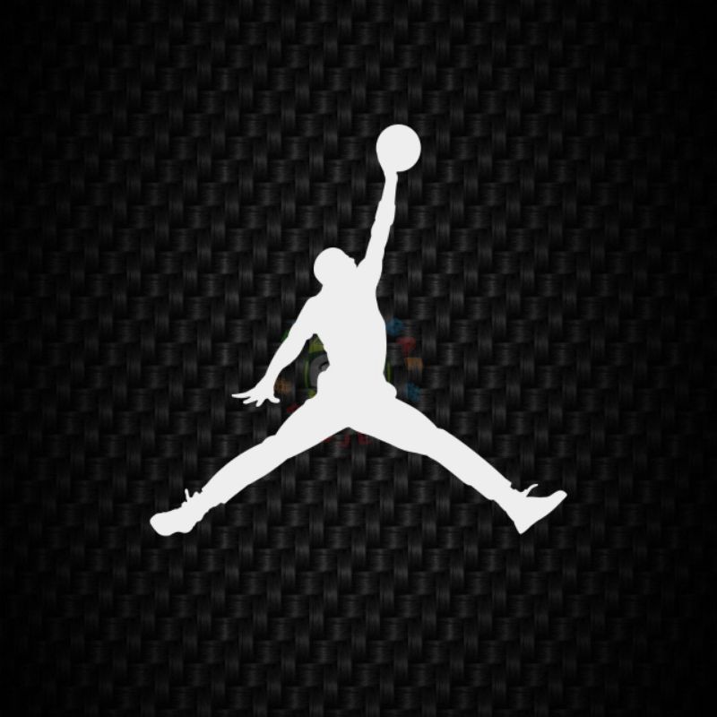 Sticker air jordan cutting sticker 2 variasi ukuran