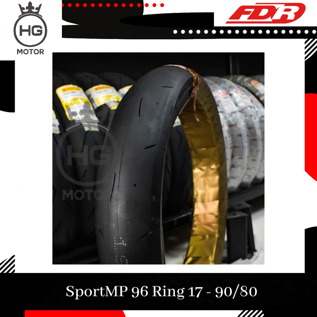 BAN FDR SPORT MP96 MP-96 908017 90/80-17 SOFT COMPOUND RACING TUBELESS