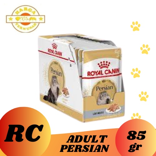 Royal Canin Adult Persian Sachet 85gr - Makanan kucing