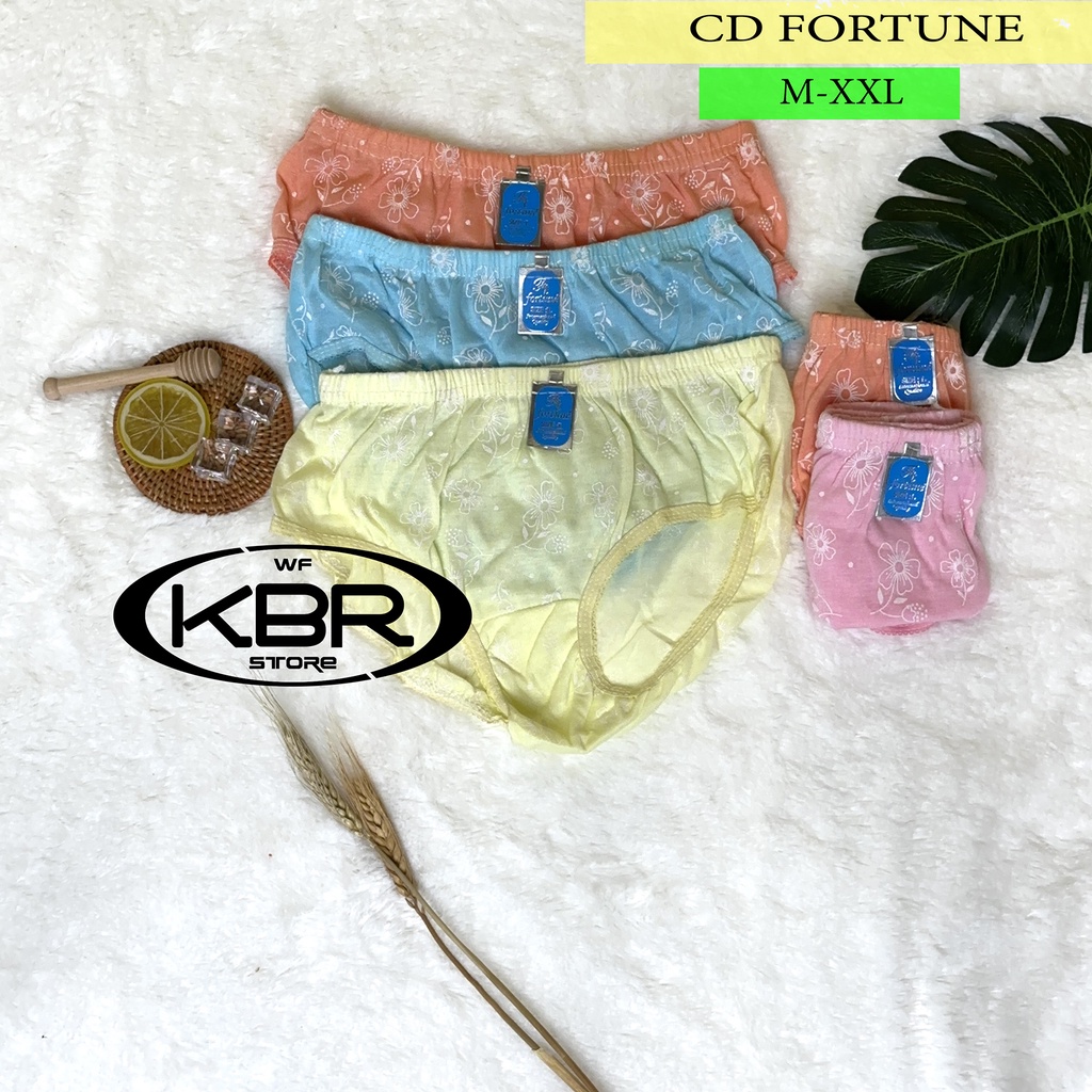 isi 1 isi 3 isi 6 pcs celana dalam wanita fortune DALAMAN CEWEK/ cd cewek / wf store