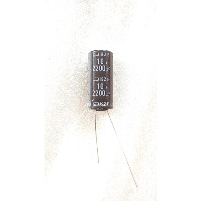 Kapasitor Elco 2200uf 16v 2200 uf 16v 2200uf 16v Capacitor Elco 2200uf