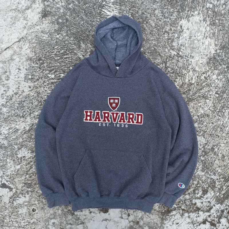 Hoodie Champion Harvard Second