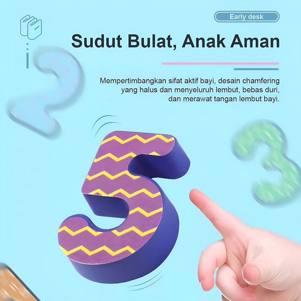 Mainan Memancing Ikan Magnet | Fishing Game Early Education Board | Mainan Seru Untuk Keluarga | Mainan Anak Laki Laki 3-4-5-6-7 Tahun