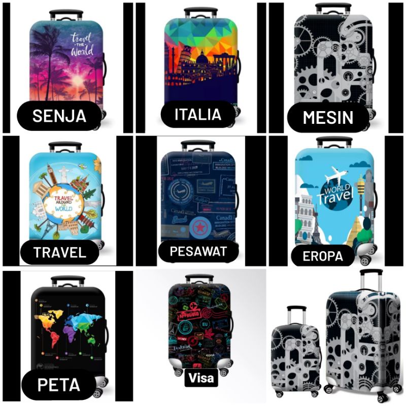 cover koper / sarung koper motif cantik keren