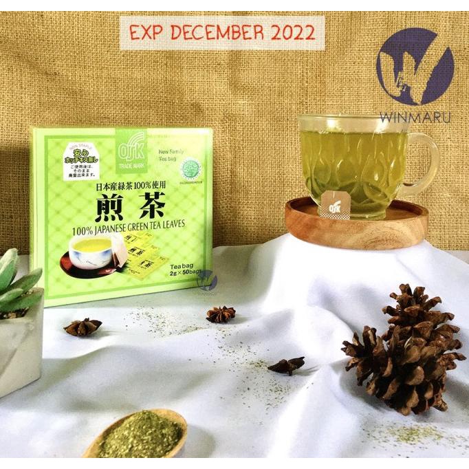 

Japanese Green Tea 50 sachets OSK - Teh Hijau Sachet - Halal MUI