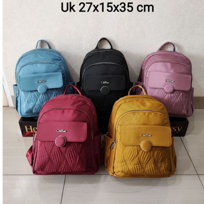ORIGINAL Tas Ransel Chibao IMPORT KOREA Super Tebal Anti Air Elegan Design Terbaru