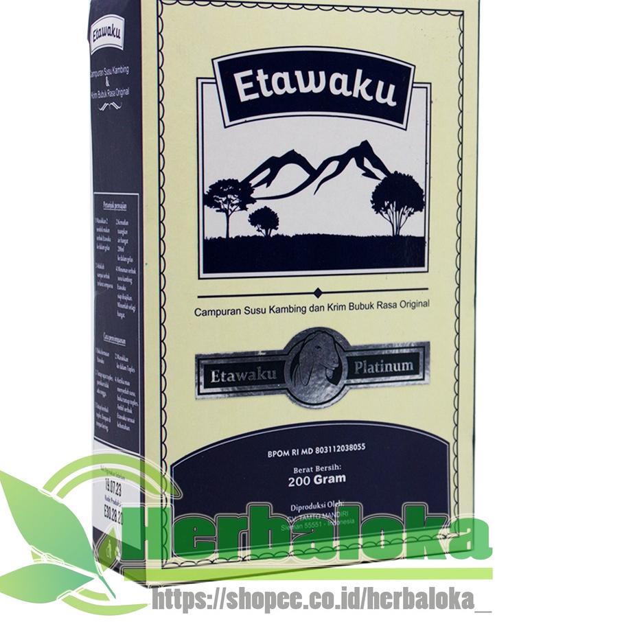 

Susu Kambing Etawaku Platinum 200 gr | Susu kambing Dan Krim Bubuk Rasa Original