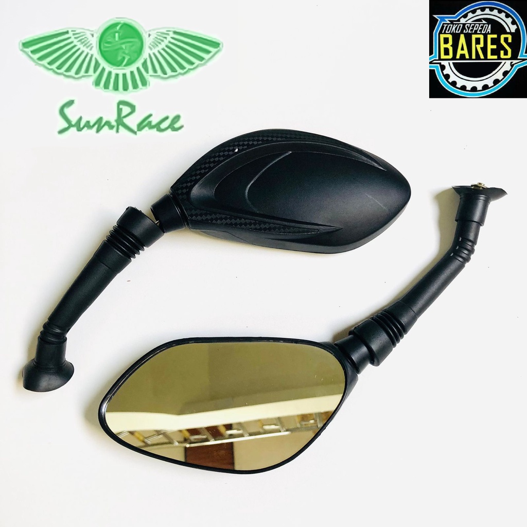 [LEBIH TEBAL] Kaca Spion Sepeda Listrik SunRace / Side Mirror