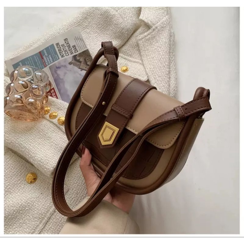 (COD) YF MIRABEL - TAS SELEMPANG WANITA / TAS BAHU/SLINGBAG/SHOULDERBAG