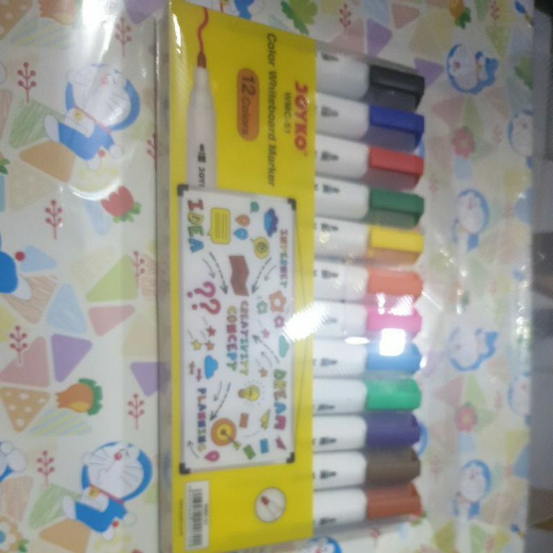 

Spidol Whiteboard Joyko 12colour wmc-51