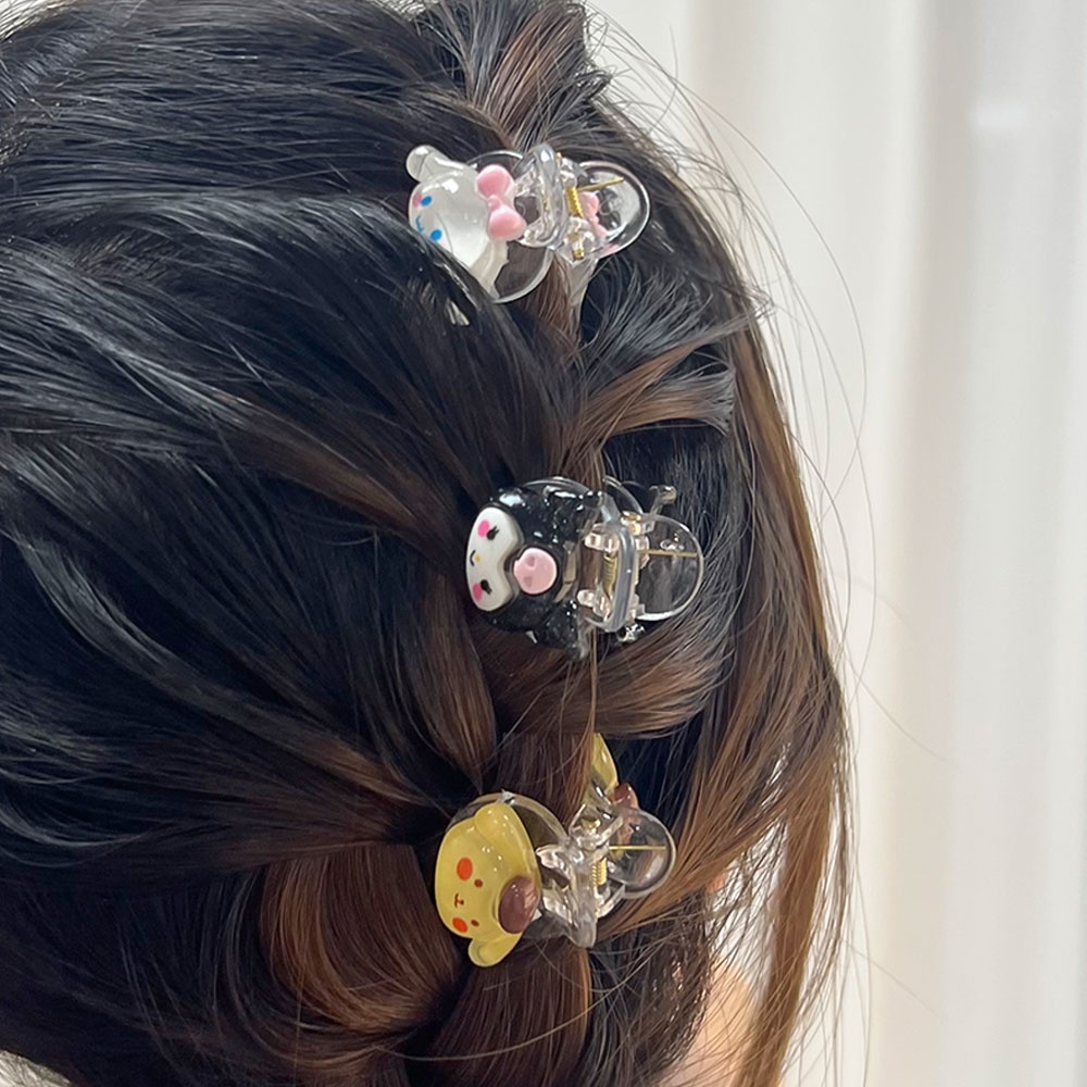 Aksesoris Rambut Hiasan Kepala Rambut Kecil Manis Klip Lucu Kartun Poni Jepit Rambut Anak Korea INS Style Kids Hair Pin Women Simple Hair Claw Girls