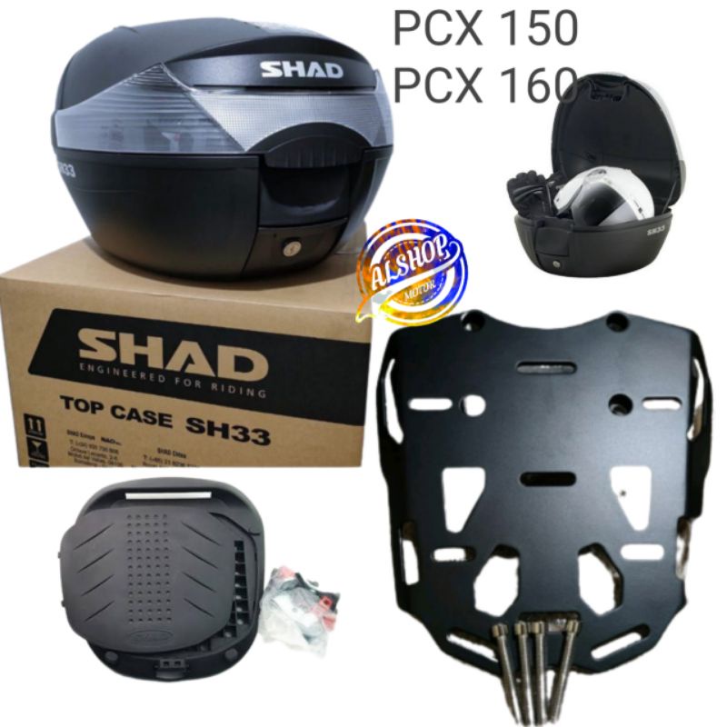 PAKETAN BOX SHAD SH33 SH 33 DAN BREKET BOX ON DEMAND PCX 150 PCX 160