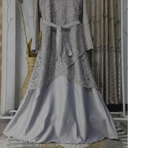 GRATIS ONGKIR✅HIMALAYA BROKAT gamis brokat modern / DRESS/ BROKAT / DRESS TERBARU/ UKURAN (L,XL,XXL,