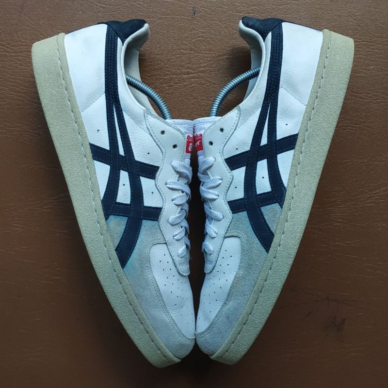 Sepatu Onitsuka Tiger GSM White/Black size 47 D5K2Y [second used]