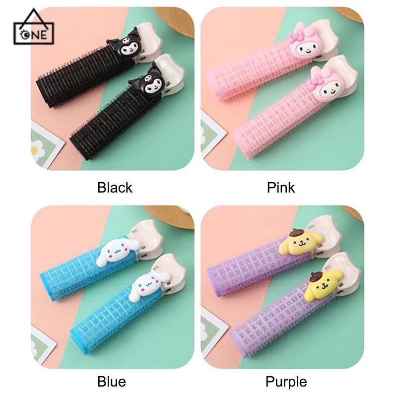 COD❤️Sanrio Jepit Rambut Poni Keriting Bahan Plastik Gaya Vintage Korea Untuk Wanita Aksesori mode-A.one