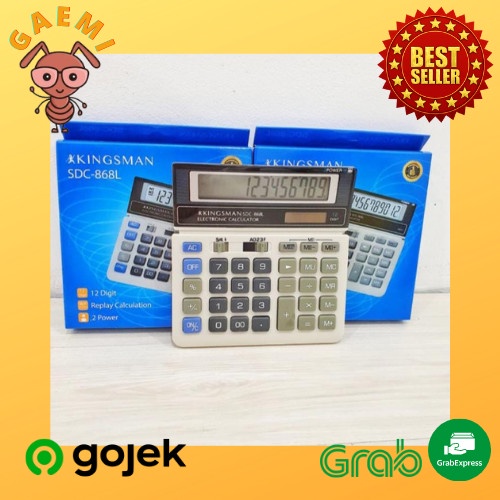 

BOOM SALE Kalkulator Kingsman 868L 12 Digits