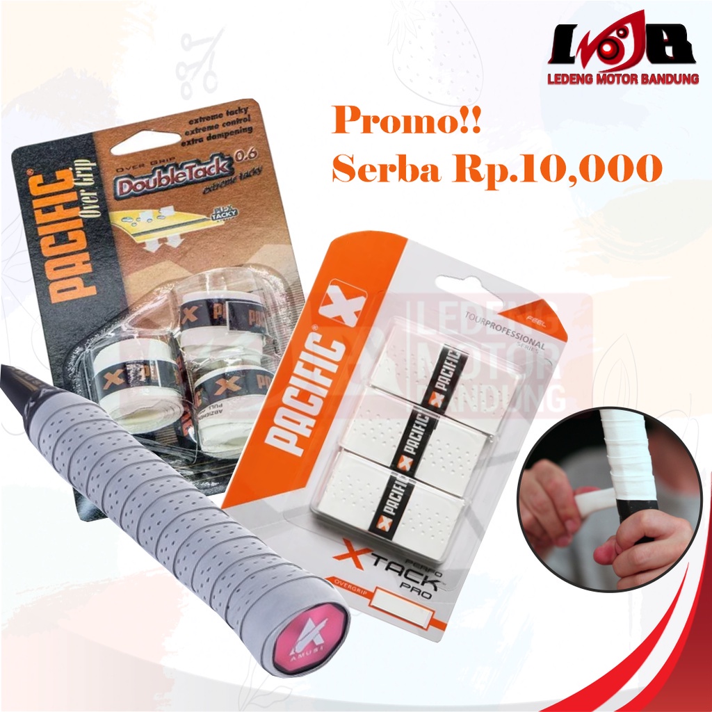 Karet Grip Raket Badminton Tennis Squash Handgrip Anti Slip BuluTangkis