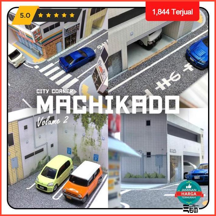 Jual Puncak Promo Diorama Papercraft Machikado Volume Limited