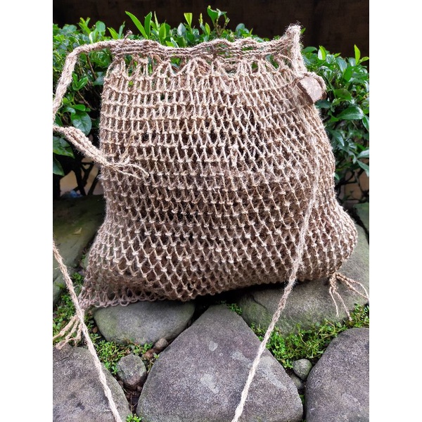 Koja Tas Baduy Craft Original Ukuran Sedang Muat Buku ukuran 22x32cm