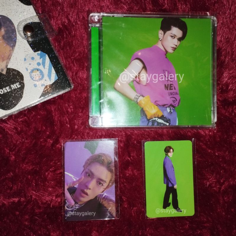 Jewel Case NCT 127 Sticker Cover Taeyong||PC Yuta Ar Selca+Ar Clip