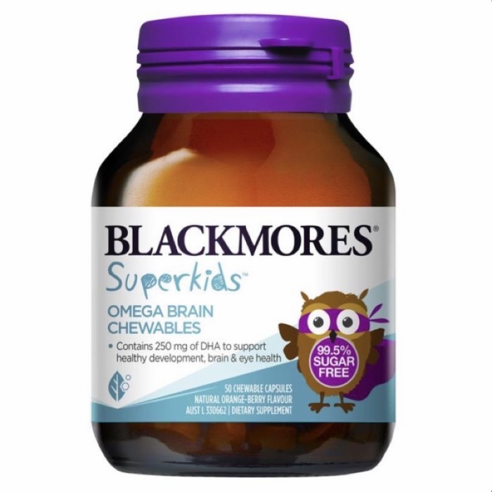Blackmores Superkids Super Kids Omega Brain Chewables