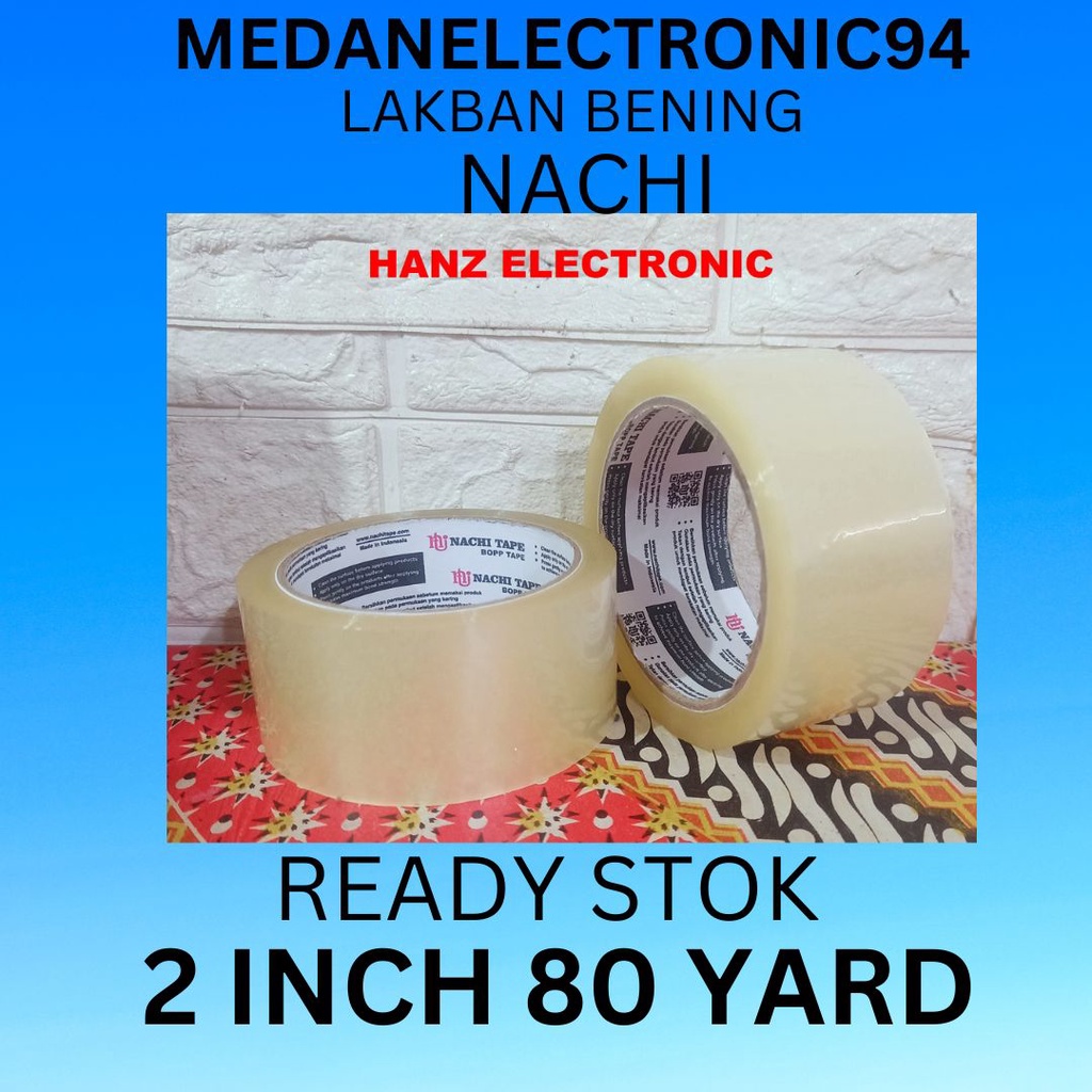 

HANZ ELEKTRONIK LA020 LAKBAN NACHI BENING 2 INCH 48 MM 80 YARD PERDUS