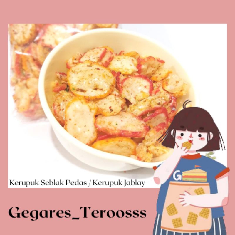 Jual Kerupuk Jablay 200 gram Kerupuk Seblak | Shopee Indonesia