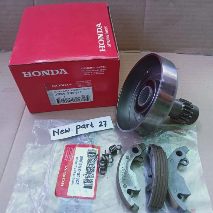 Mangkok+Kampas Ganda (Gn5) Grand Supra Lama Supra X Lama