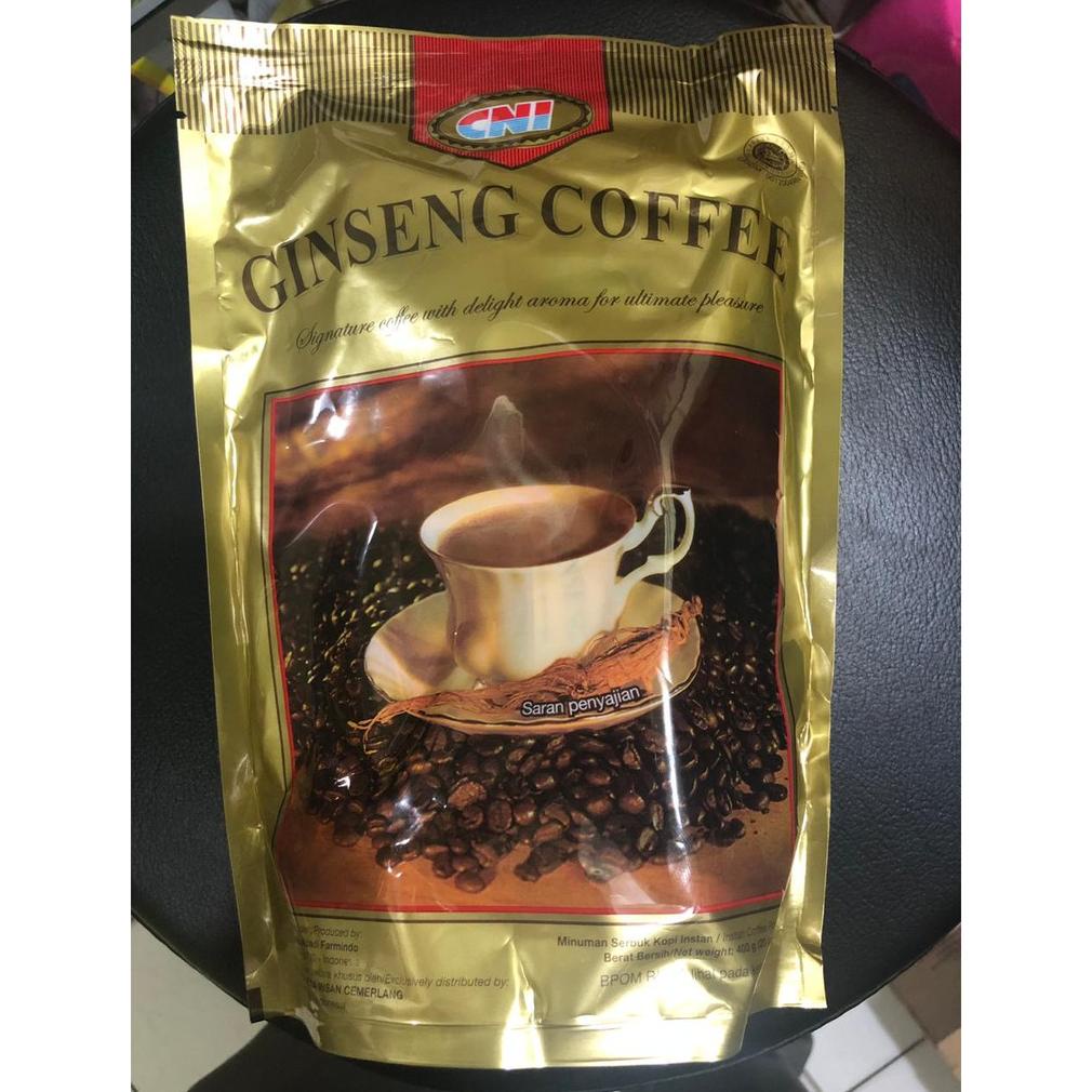 

[BAYAR DITEMPAT] GINSENG COFFEE CNI ISI 20SACHET KOPI CNI