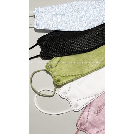 SOFTIES SURGICAL MASK 3D SERIES 4-PLY MASKER MEDIS ISI 20 PCS - RAMADHAN