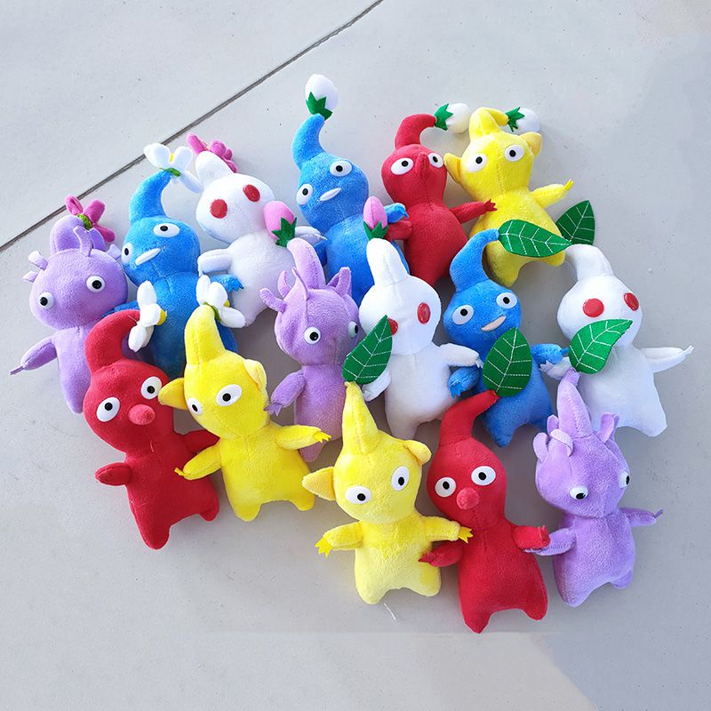 Game Plush Pikmin Mainan 15cm/6in Bunga Kuncup Lembut Boneka Boneka Hadiah Anak Koleksi