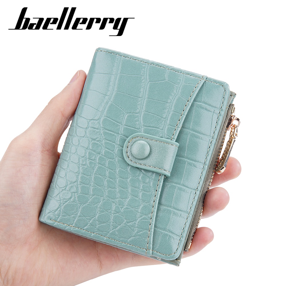 BAELLERRY N2381 Dompet Wanita Kecil Bahan Kulit PU Leather Premium WATCHKITE WKOS
