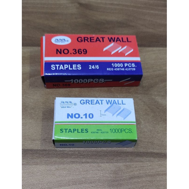 

Isi staples great wall