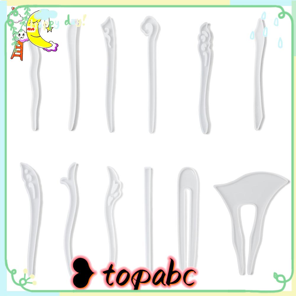 Top Hairpin Cetakan Craft Alat Dekorasi Rambut Perhiasan Casting Hair Pin Making