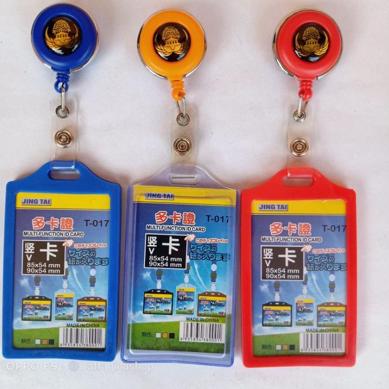 

K(85㊚) Korpri ASN PNS Yoyo logo Nametag ID Card Holder amanah