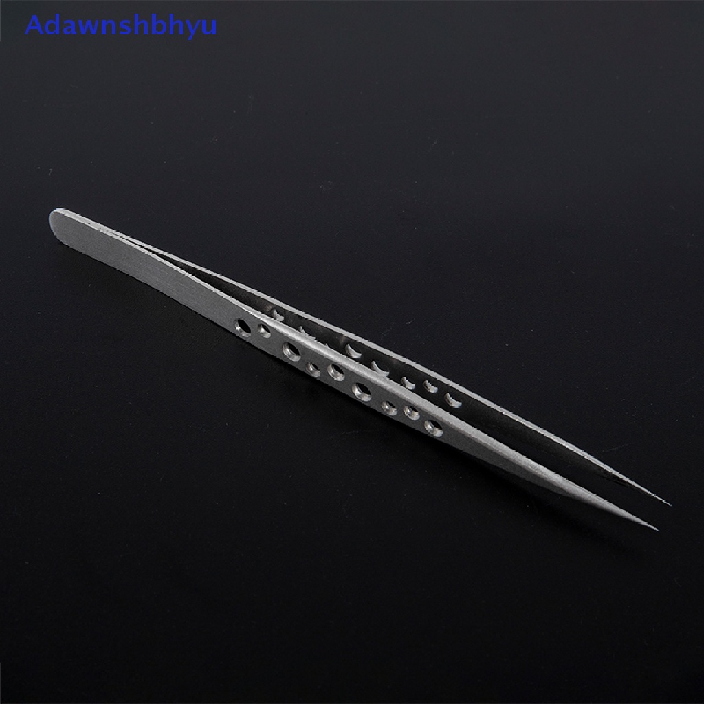 Pinset Industri Adhyu ESD Pinset Stainless Steel Anti Karat Anti Statis ID