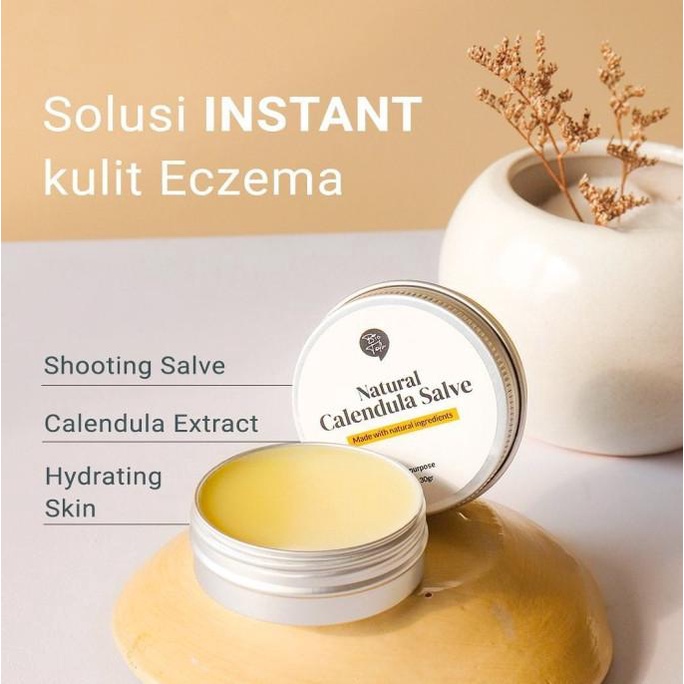 (BISA COD) Bio Talk Calendula Healing Salve Eczema Krim Luka BioTalk ORIGINAL