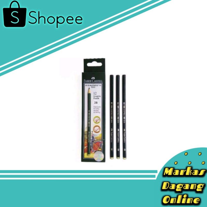 

Pensil 2B Faber Castle Original (12 PCS)