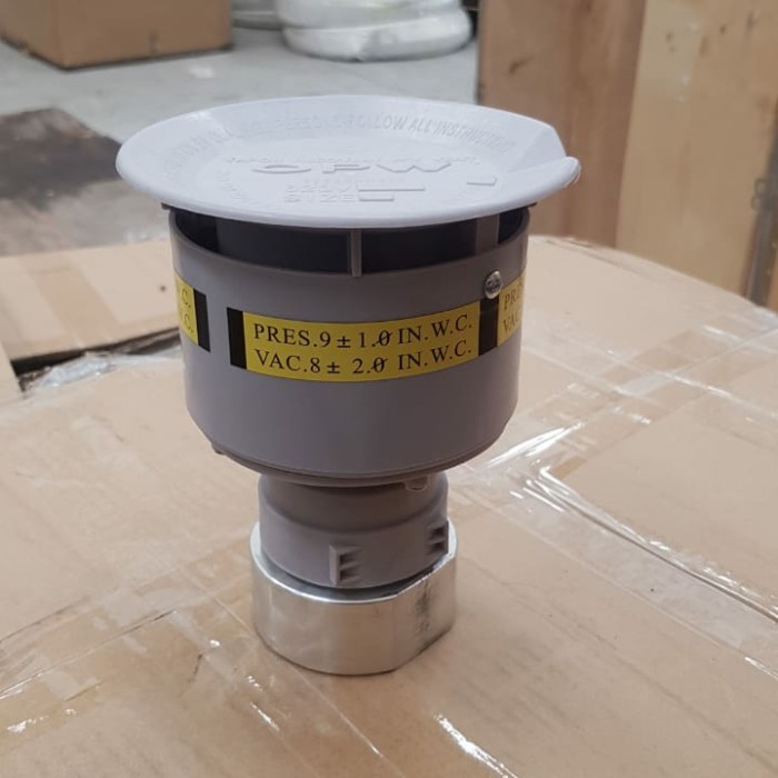 Vacuum Pv Vent Valve Opw 623V Pressure Vacuum Upward Vent Size 2"