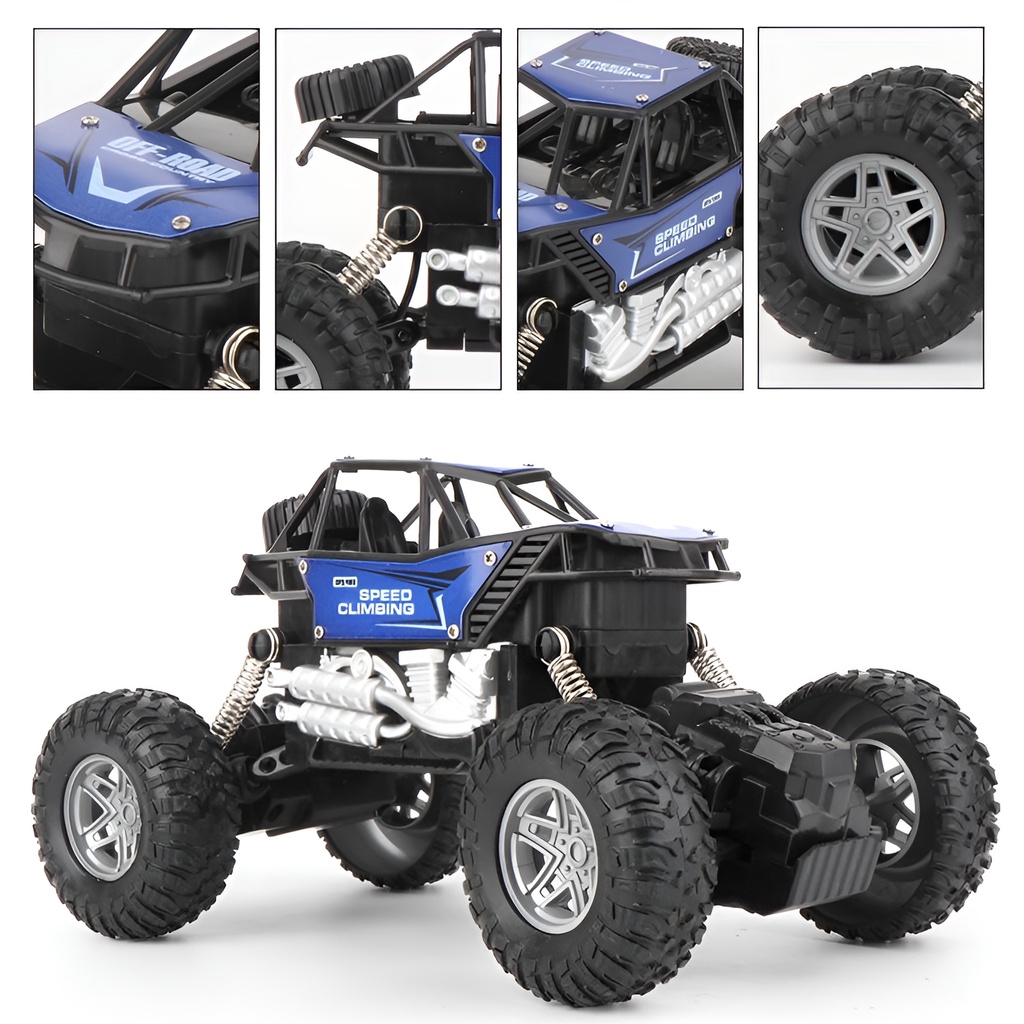 Mainan Mobil Remote Control Off Road | Mainan Anak Laki Laki Mobil Mobilan 3-4-5-6 Tahun | King Climbing 4WD