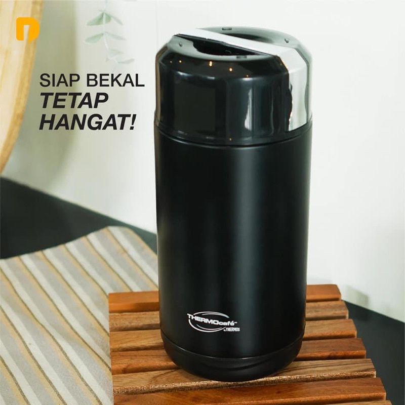 THERMOCAFE Botol Lunch Box 800ml Wadah Bekal Tahan Panas 12jam Jumbo Size Tumbler Lauk Botol Serbagu