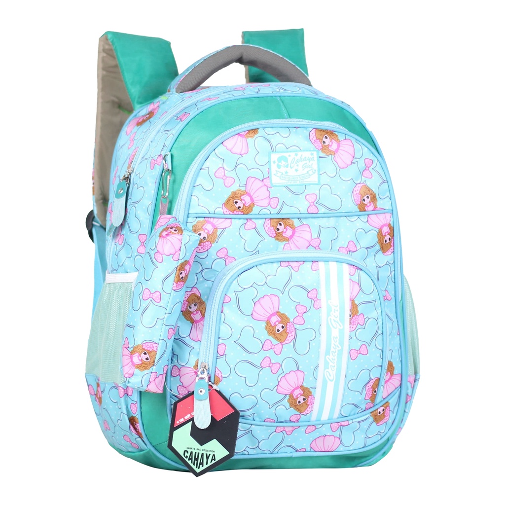 Tas Anak Princess Tosca Backpack Gendong Perempuan TK SD Keren Bagus Berkualitas