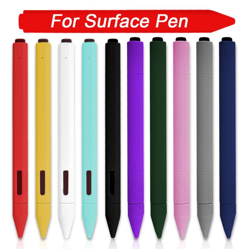 Soft Silicone Stylus Pelindung Case Tablet Touch Pen Tip Full Cover Pelindung Lengan Bungkus Holder Tas Untuk Permukaan Touch Pen