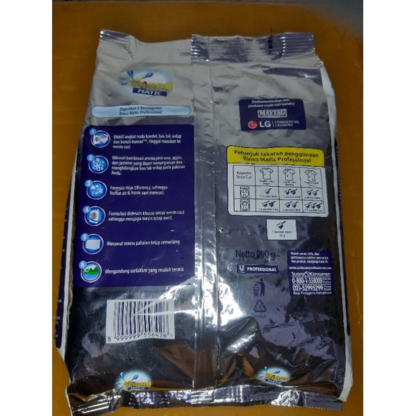 RINSO MATIC BUBUK 900 gram