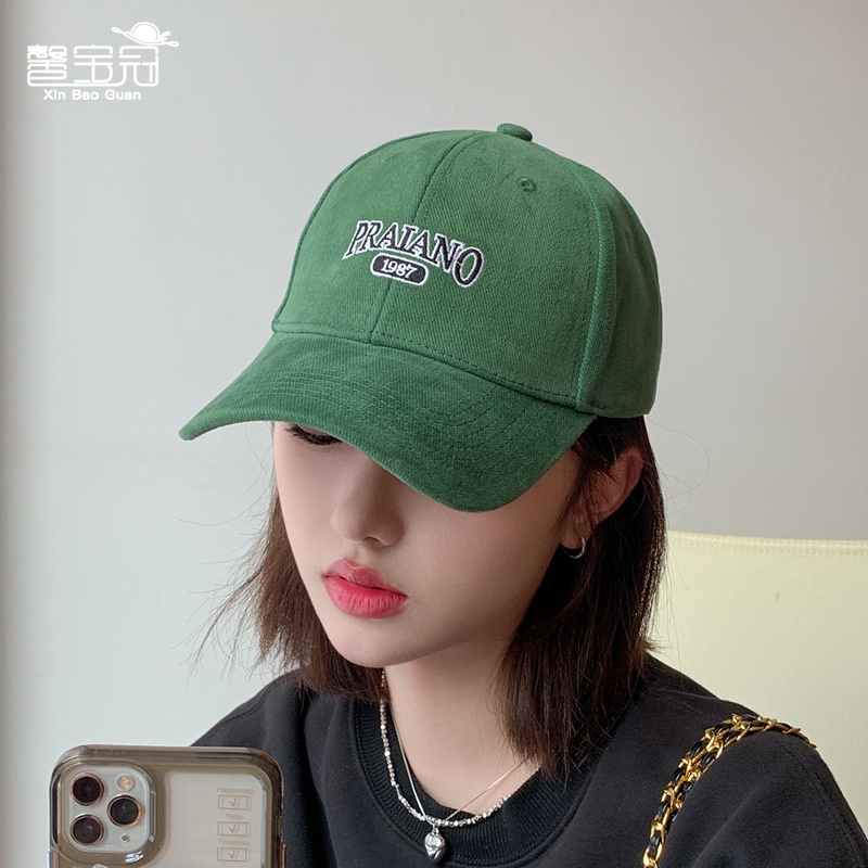 Topi baseball Motif Bordir Tulisan Untuk Pria / Wanita