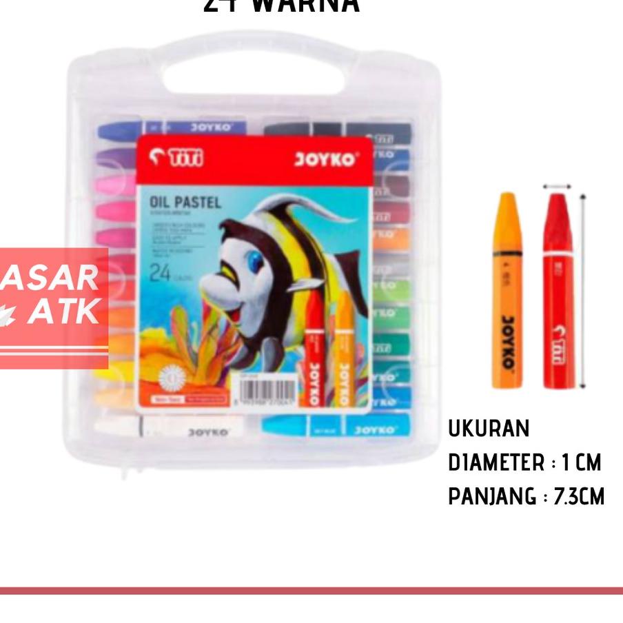 

Trend !! Crayon TITI JOYKO 24 Warna ~