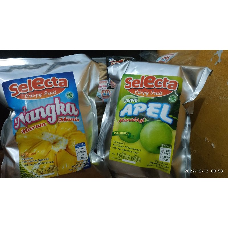 

keripik Buah Selecta
