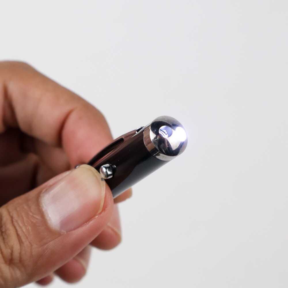 Pulpen Lampu Layar Sentuh Led 4 in 1 Senter Laser Pointer Pen dan Stylus -